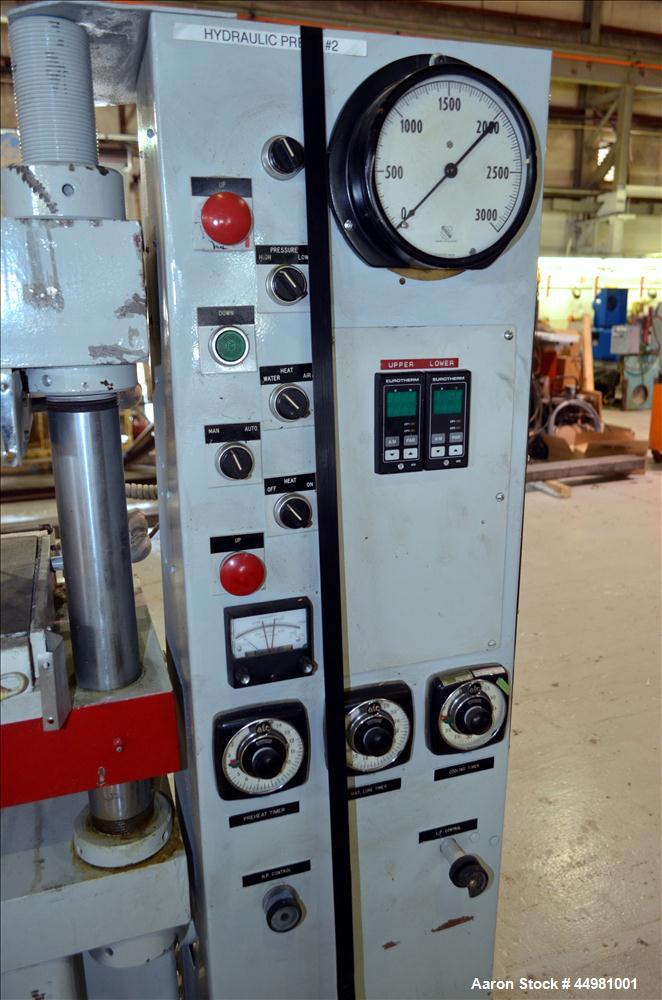 Used PHI Upacting (4) Post Hydraulic Press, 50 Tons, Model S50MR-2 43-14-Y4-C