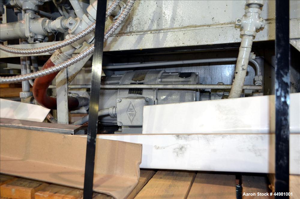 Used PHI Upacting (4) Post Hydraulic Press, 50 Tons, Model S50MR-2 43-14-Y4-C