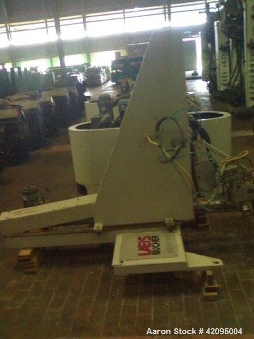 Used Laeis Bucher Alpha 800 Press. 881.9 tons (800 metric tons) press force, 33 tons (30 metric tons) ejection force, filling depth 4.72" (120 mm), 51.2" (1300 mm) clearance between columns, max mold...