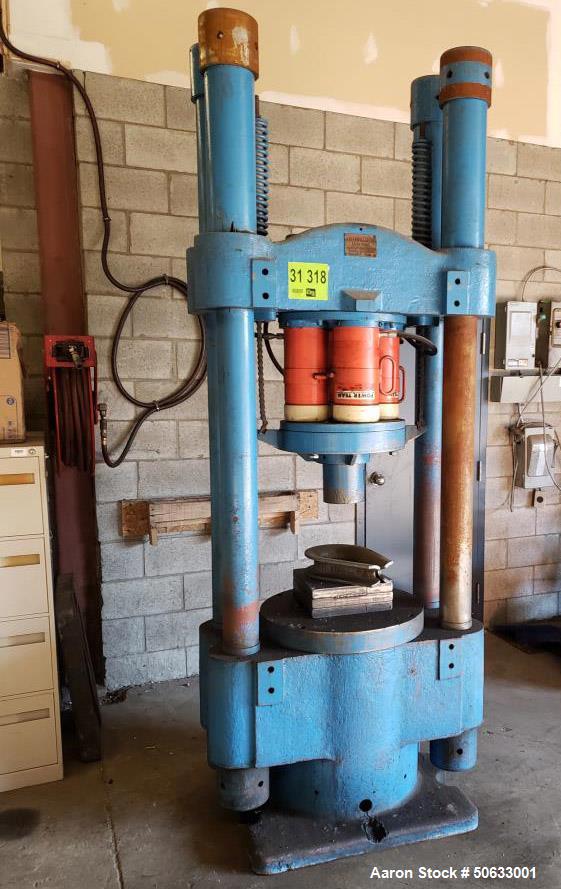 Used- J.M. Lehmann 400 Ton Hydraulic Press