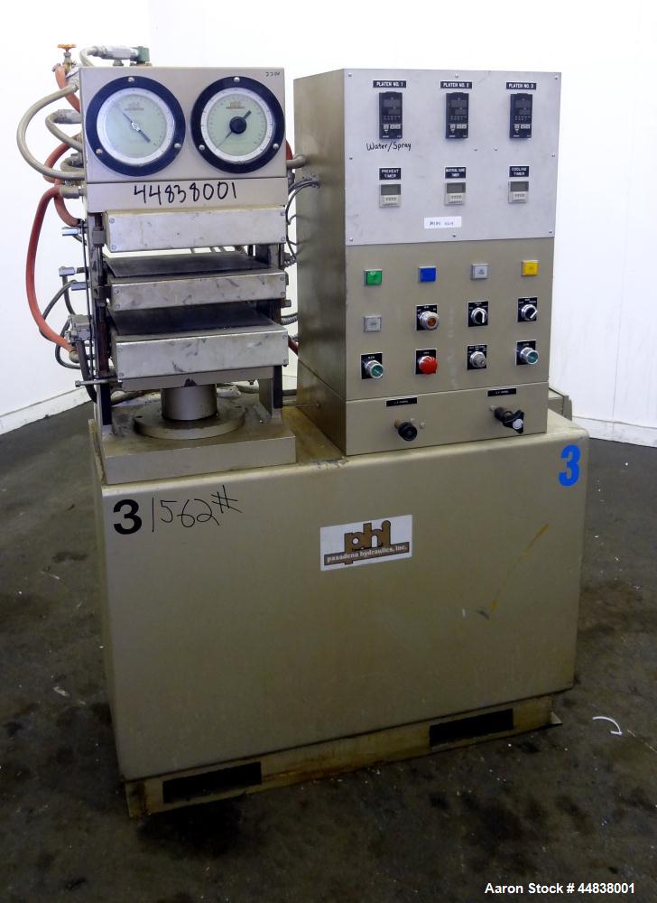 Used PHI Pasadena Hydraulics Inc Multilayer Unitized Frame Compression Press, M