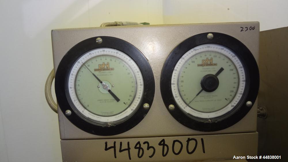 Used PHI Pasadena Hydraulics Inc Multilayer Unitized Frame Compression Press, M