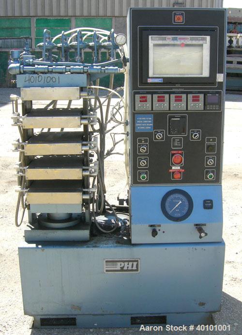 Used PHI Multi Daylight 50 Ton Upacting Hydraulic Compression Press, Model SB53