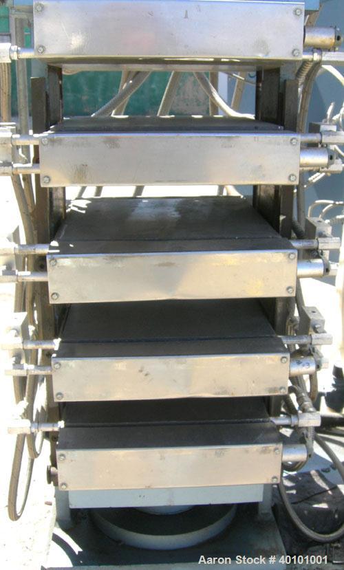 Used PHI Multi Daylight 50 Ton Upacting Hydraulic Compression Press, Model SB53