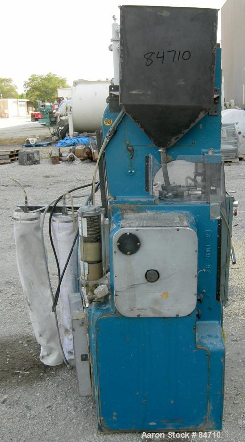 Used Pentronix 3 Mode Compacting Press, 6 Tons, Model Multipak 602. Minimum 20 strokes per minute, maximum 120 strokes per minute. Maximum part thickness 0.520", diameter 1.250". 80 psi air requireme...