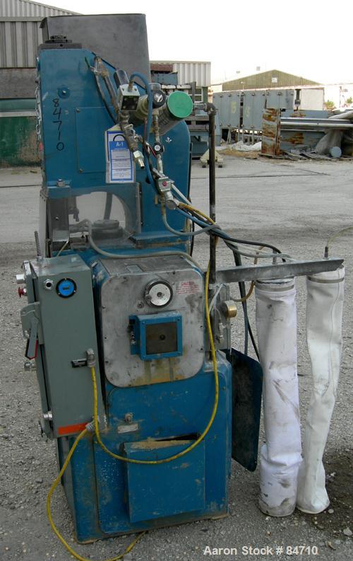 Used Pentronix 3 Mode Compacting Press, 6 Tons, Model Multipak 602. Minimum 20 strokes per minute, maximum 120 strokes per minute. Maximum part thickness 0.520", diameter 1.250". 80 psi air requireme...