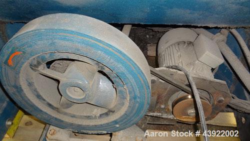 Used United Shoe Machinery Swing Head Hydraulic Die Cutting Clicker Press, Approximately 25 Tons, Model DVSM-1. Bottom platen 20-1/4" front to back, 20-1/2" left to right. Top platen 17-7/8" front to...
