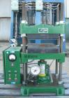 Used Carver Manual Hydraulic Press, 12 Ton, Model 2696.  Hand operated for 0-12 tons (24,000 pounds).  (2) 12