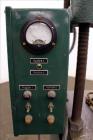 Used Carver Laboratory Manual Press, Model 2699, 30 Ton Clamping Force. Hydraulic, 4 post upstroke type. (2) 12