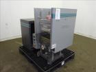 Used- Carver Heated Four Post Manual Hydraulic Press, Model 12-12H (4122), 12 To