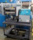 Used Carver 7.5 Ton Hydraulic Molding & Laminating Press, Model 4425-4D10A01.  (4) Post upstroke type, table model on stand.  Distance between 1.25