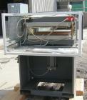 Used:  Carver 4 Post Manual Hydraulic Press, Model 4902. 30 ton clamp force capacity.  (2) 24