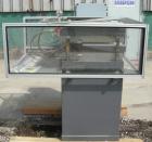 Used:  Carver 4 Post Manual Hydraulic Press, Model 4902. 30 ton clamp force capacity.  (2) 24