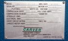 Used Carver Monarch Series Hydraulic Compression Press, Model CMV100H-15-LX, 10