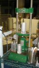 Used Carver Manual Hydraulic Lab Press, 12 Ton Clamping Force, Model C. Requires (2) 6