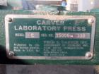 Used Carver Laboratory Press – Model C, 12 Ton Capacity, 6” x 6” Platens