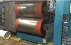 Used Held Technologies Isobaric Double Steel Belted Press. Belt width: 1.04 meters. Inside seal width: 0.91 meters. Gap range: 0.1 mm to 50 mm. Isobaric pressure up to 40 bar (580 psi). 5 temperature...