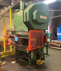 Used Federal 2-Point Open back Gap-Frame 45 Ton Press, Serial# 2-45-106, Model 2-45-48-21. Equipped with: Air Clutch & Brake, Light Curtains, Feed Conveyor. CATALOG SPECIFICATIONS: Tonnage Capacity 4...