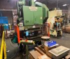 Used Federal 2-Point Open back Gap-Frame 45 Ton Press, Serial# 2-45-106, Model 2-45-48-21. Equipped with: Air Clutch & Brake, Light Curtains, Feed Conveyor. CATALOG SPECIFICATIONS: Tonnage Capacity 4...