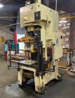 Used Stamtec 66 Ton Open Back Gap Frame Press, Model G1-60. Equipped With: Air Clutch & Brake, Air Counterbalance, Variable Speed Drive, 3.5