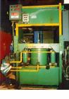 USED: G.P. 400 ton upstroke self-contained hyd molding press, new in1981. Model 4-3656. Slab side design. Dist between slab sides: 56