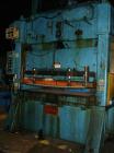Used: Heim 150 ton straight side double crank press air clutch and brake, model S-150