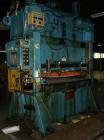 Used: Heim 150 ton straight side double crank press air clutch and brake, model S-150