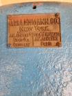Used J.M. Lehmann 400 Ton Hydraulic Press