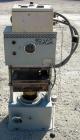 USED: PHI manual compression press, approximate 50 ton. Up acting cylinder. 12-1/2