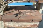 USED: PHI manual compression press, approximate 50 ton. Up acting cylinder. 12-1/2