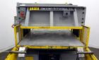 Used Schwabe 35 Ton Hydraulic Die Cutting Press With Shuttle Table, Model DG. Floor standing. Ideal press for cutting paper, cardboard, leather, rubber, plastics or textiles.  Distance between side f...