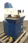 Used United Shoe Machinery Swing Head Hydraulic Die Cutting Clicker Press, Approximately 25 Tons, Model DVSM-1. Bottom platen 20-1/4