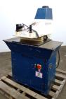 Used United Shoe Machinery Swing Head Hydraulic Die Cutting Clicker Press, Approximately 25 Tons, Model DVSM-1. Bottom platen 20-1/4
