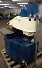 Used United Shoe Machinery Swing Head Hydraulic Die Cutting Clicker Press, Approximately 25 Tons, Model DVSM-1. Bottom platen 20-1/4