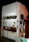 USED: Verson 100 ton straight side press, model 100-S2-84. Mechanically operated. 5