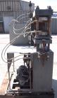 Used Wabash 50 Ton Upstroke Hydraulic Compression Press, model 50-1512-2T2WSM. (2) Electrically heated, water cooled platens 12'' x 15''. (2) 1 3/4'' diameter tie rods, distance between 18 3/4