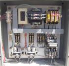 Used Wabash 50 Ton Upstroke Hydraulic Compression Press, model 50-1512-2T2WSM. (2) Electrically heated, water cooled platens 12'' x 15''. (2) 1 3/4'' diameter tie rods, distance between 18 3/4