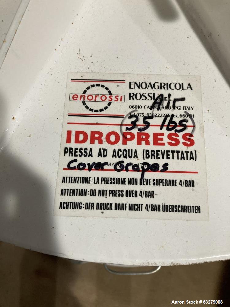 Used EnoRossi IdroPress Bladder Press