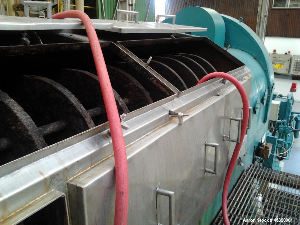 Used Atlas Stord Twin Screw Press, Model BS68S