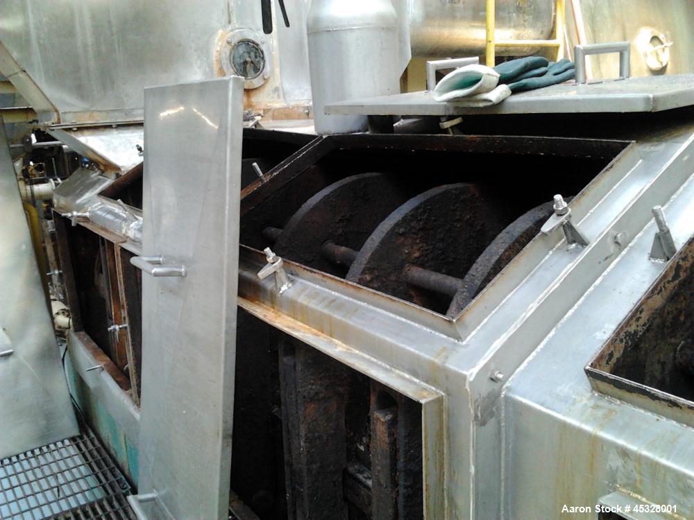 Used Atlas Stord Twin Screw Press, Model BS68S