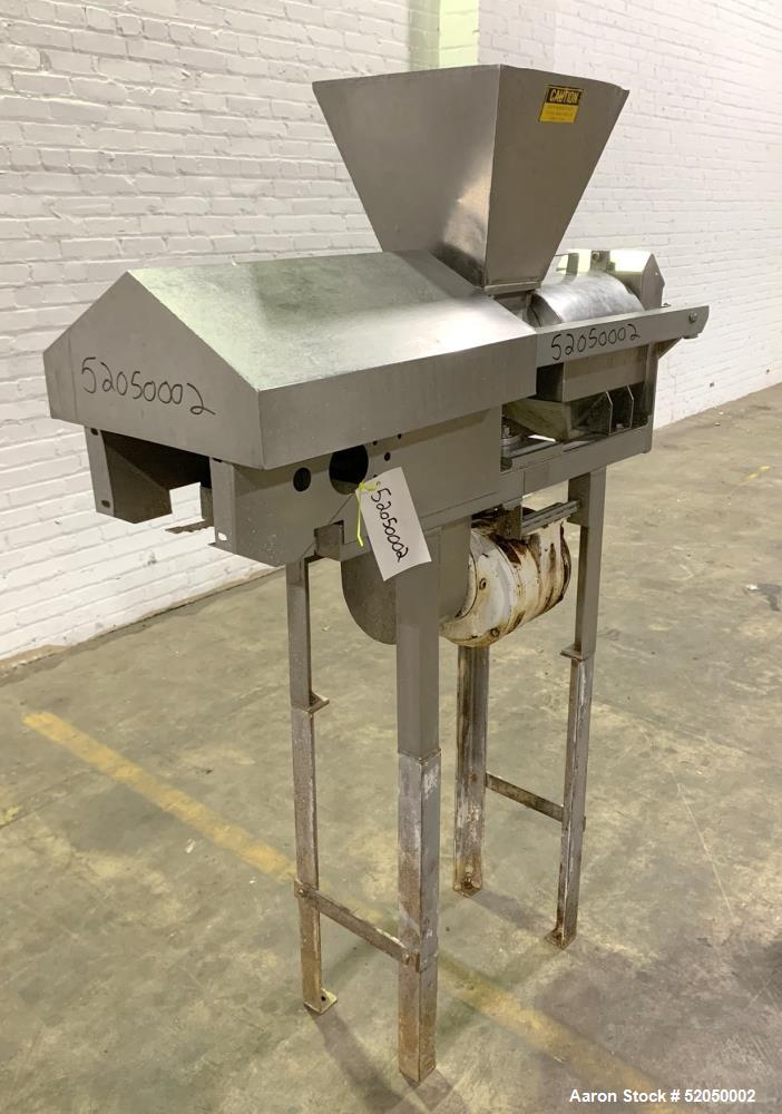 Brown International Model 3600 Pilot Plant Screw Press / Extractor Finisher