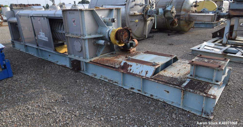 Used FKC Screw Press, Model SHX-600X3500L
