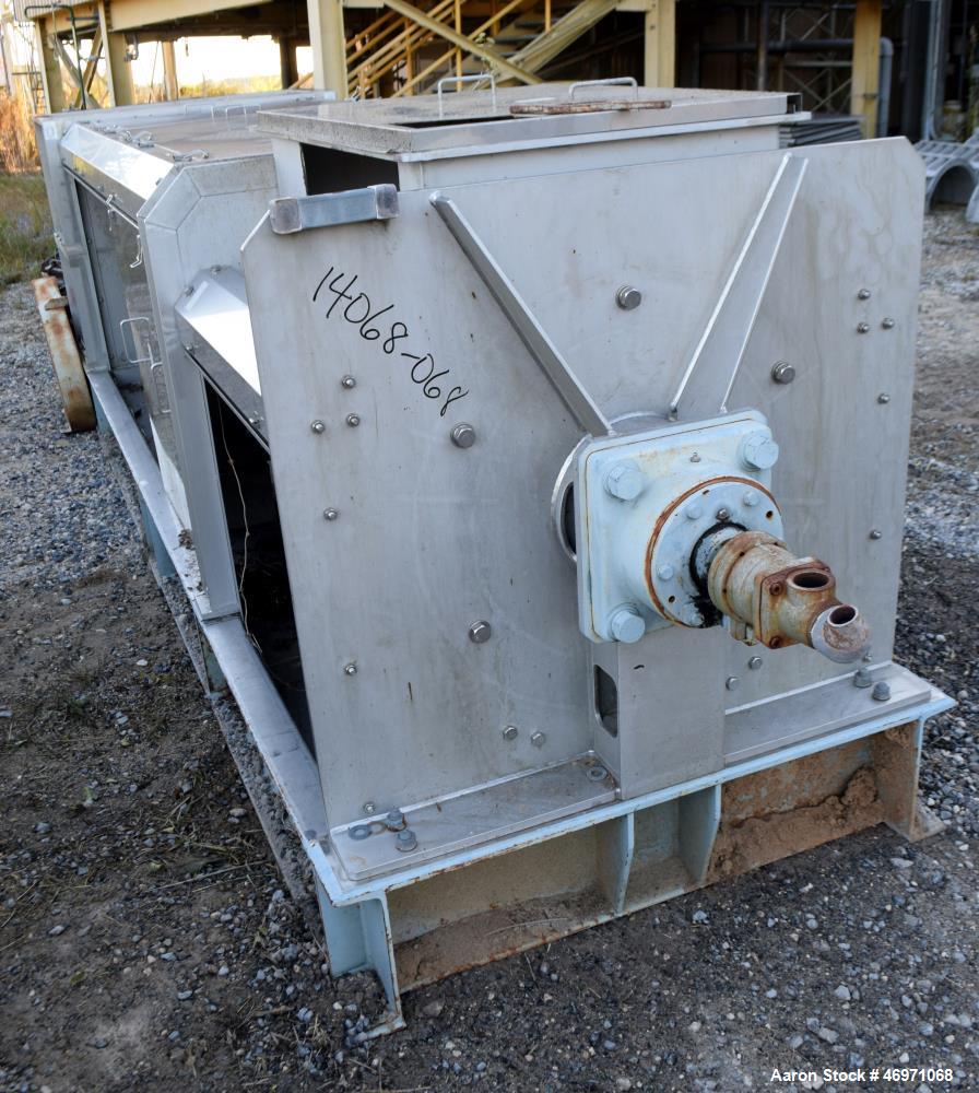 Used FKC Screw Press, Model SHX-600X3500L