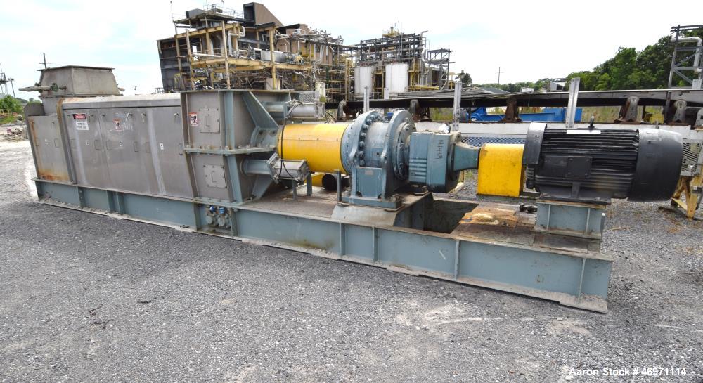 Used FKC Screw Press, Model SHX-700X3500L