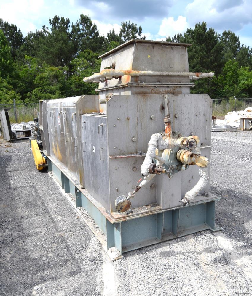 Used FKC Screw Press, Model SHX-700X3500L