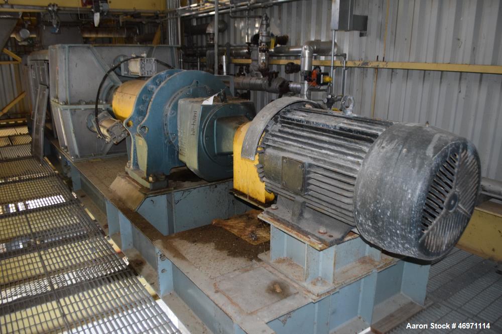 Used FKC Screw Press, Model SHX-700X3500L