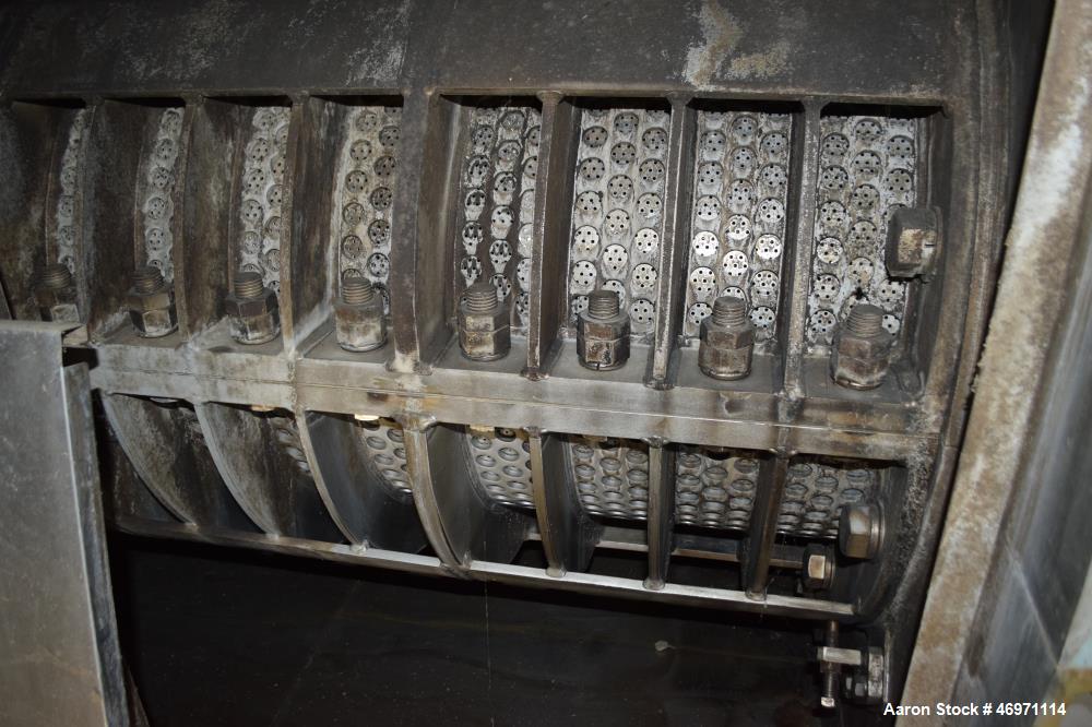 Used FKC Screw Press, Model SHX-700X3500L