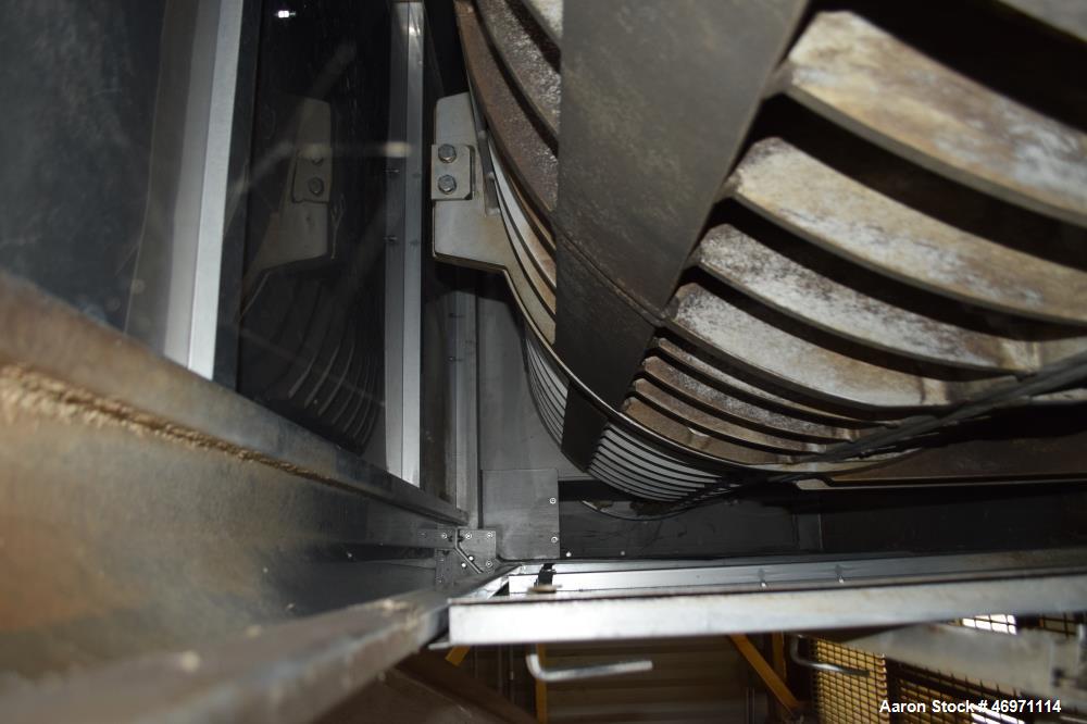 Used FKC Screw Press, Model SHX-700X3500L