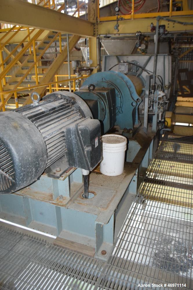 Used FKC Screw Press, Model SHX-700X3500L