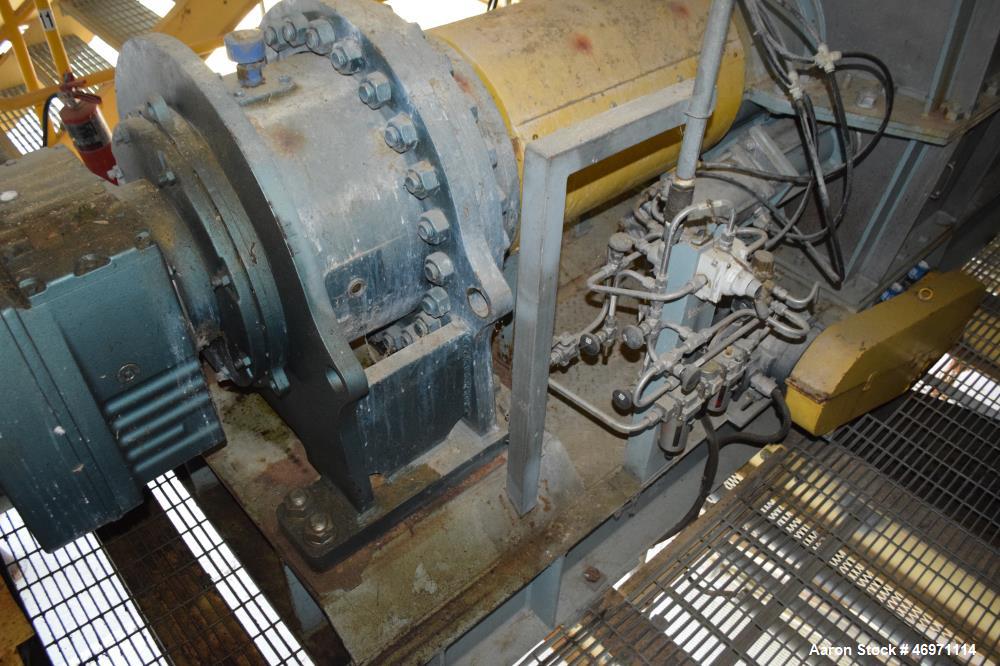 Used- FKC Screw Press, Model SHX-700X3500L